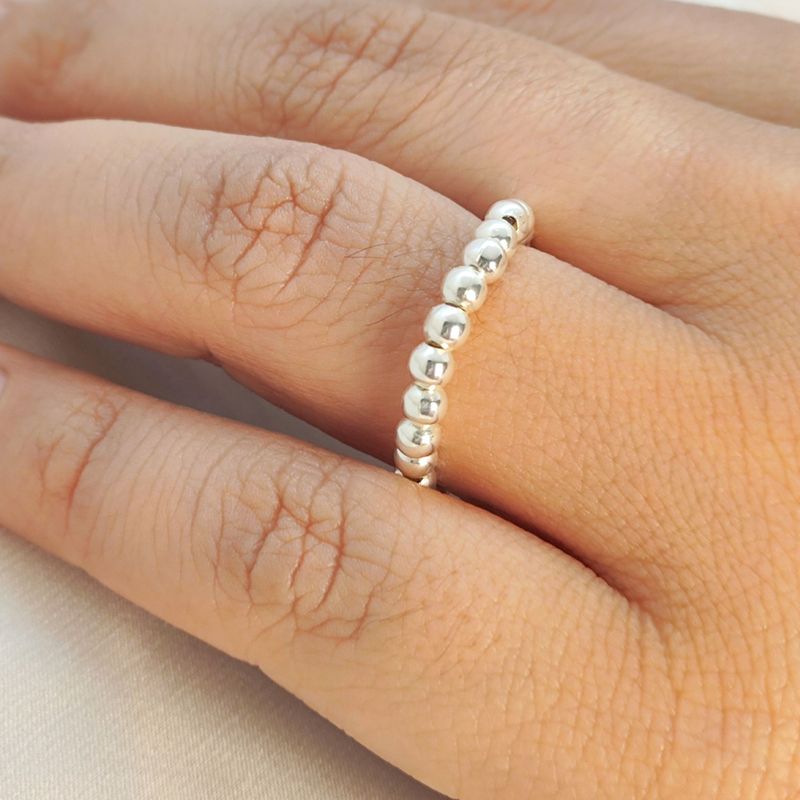 SUNDARA - Anillo Just Right Plateado
