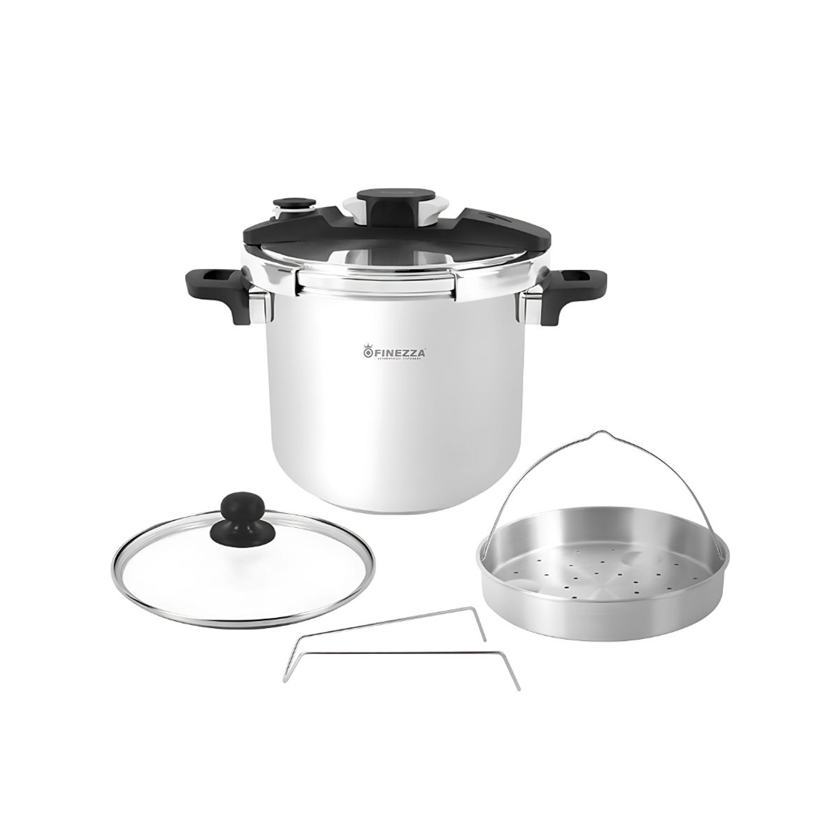 FINEZZA - Olla a Presion de 7 Litros FINEZZA de Acero Inoxidable FZ-751AC-IN
