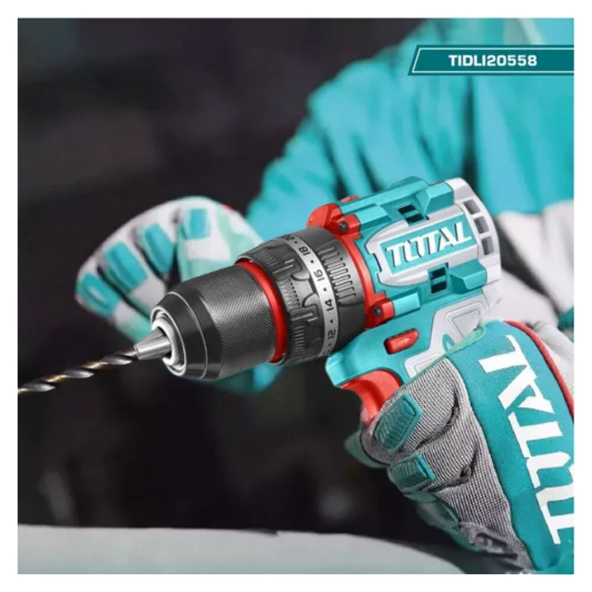 TOTAL TOOLS - Taladro Atornillador BRUSHLESS 55Nm 20V sin batería