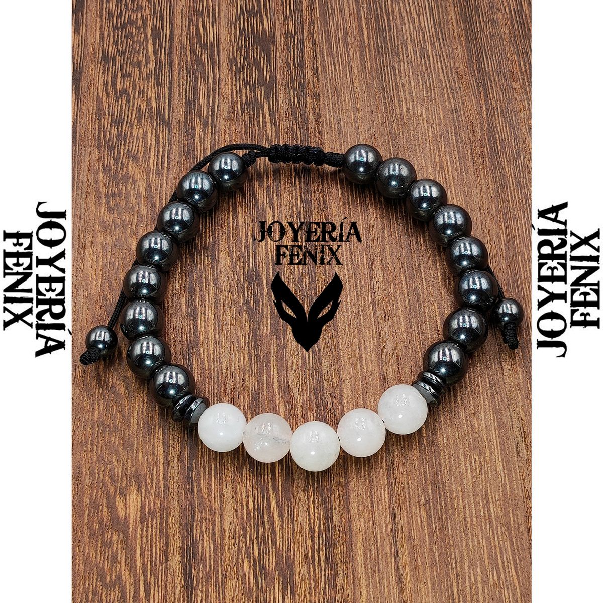 JOYERIA FENIX - Pulsera Doble Protección Hematite - Joyería Fenix