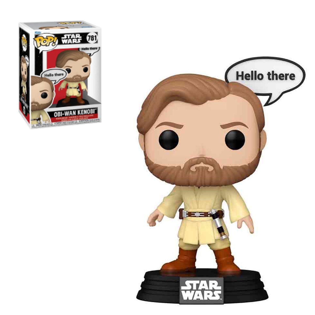 FUNKO - Funko Pop Star Wars - Obi Wan Kenobi Hello There 781