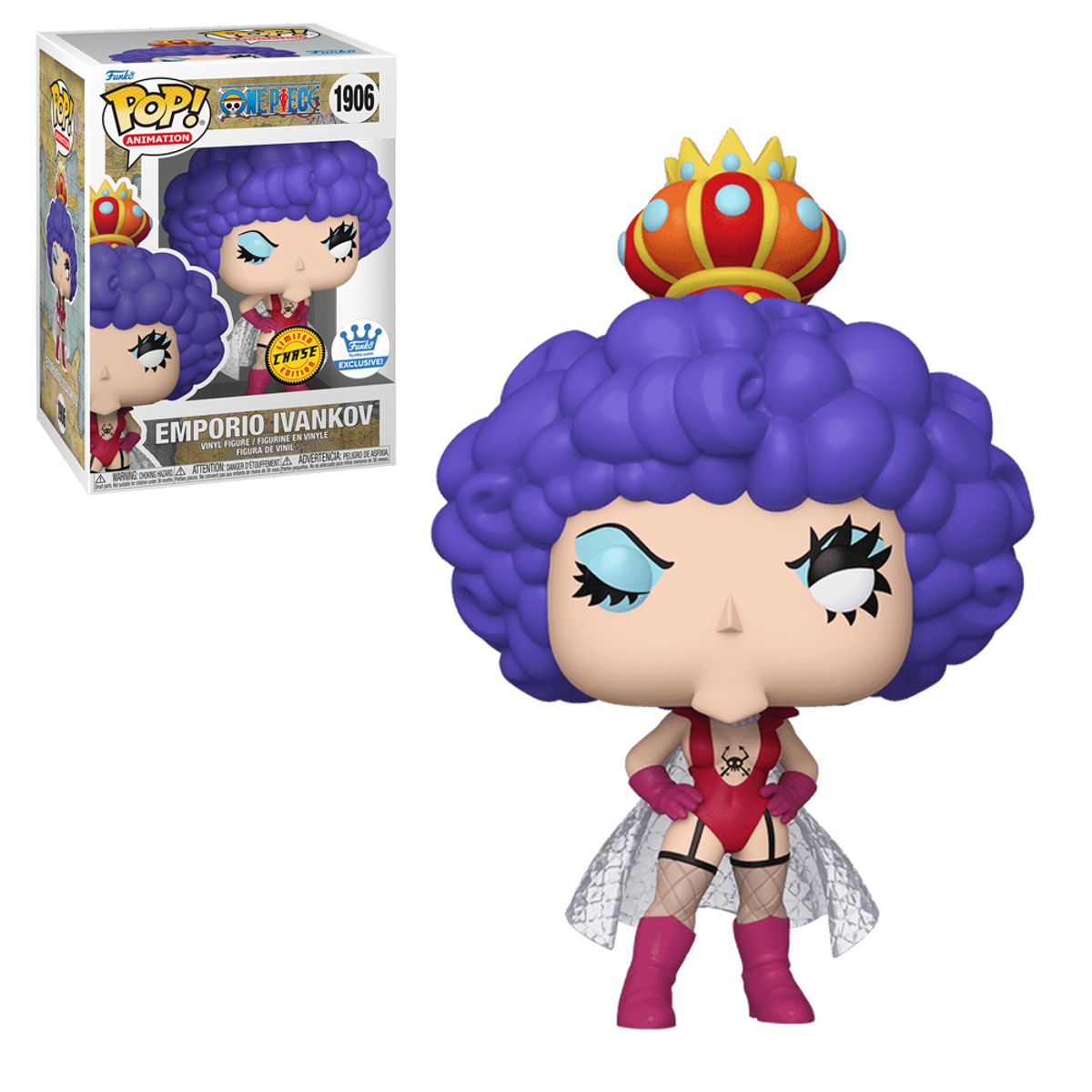FUNKO - Funko Pop One Piece - Emporio Ivankov Chase exclusivo 1906
