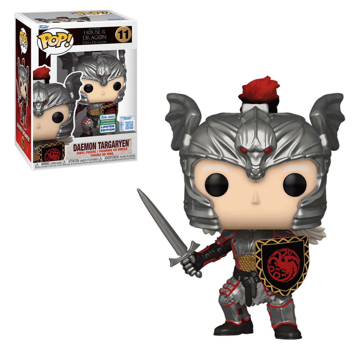 FUNKO - Funko Pop House of the Dragon - Daemon Targaryen exclusivo