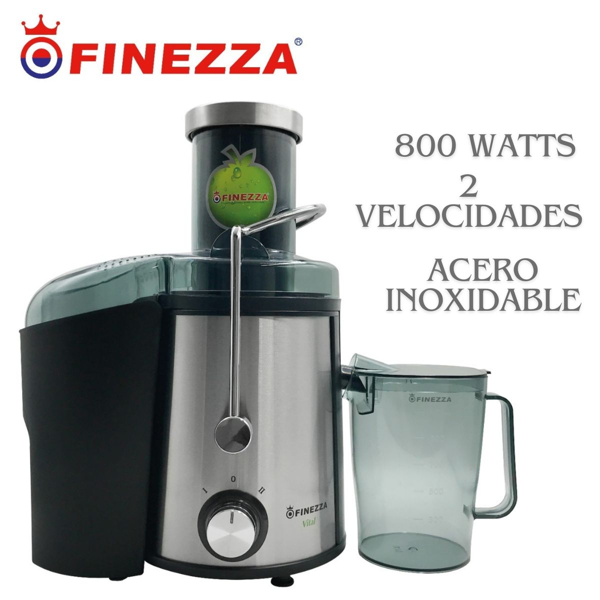 FINEZZA - Extractor de Juegos Finezza FZ A6240EX 800 W Acero