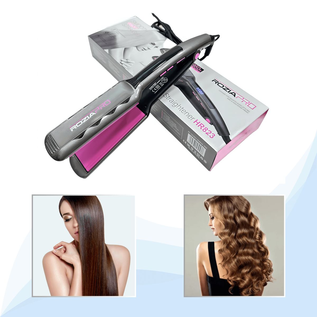 OEM - Plancha Profesional Rozia Pro Liso Perfecto + REGALO