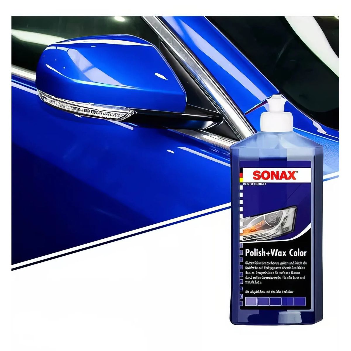 SONAX - Cera Sonax Líquida 500ML Azul
