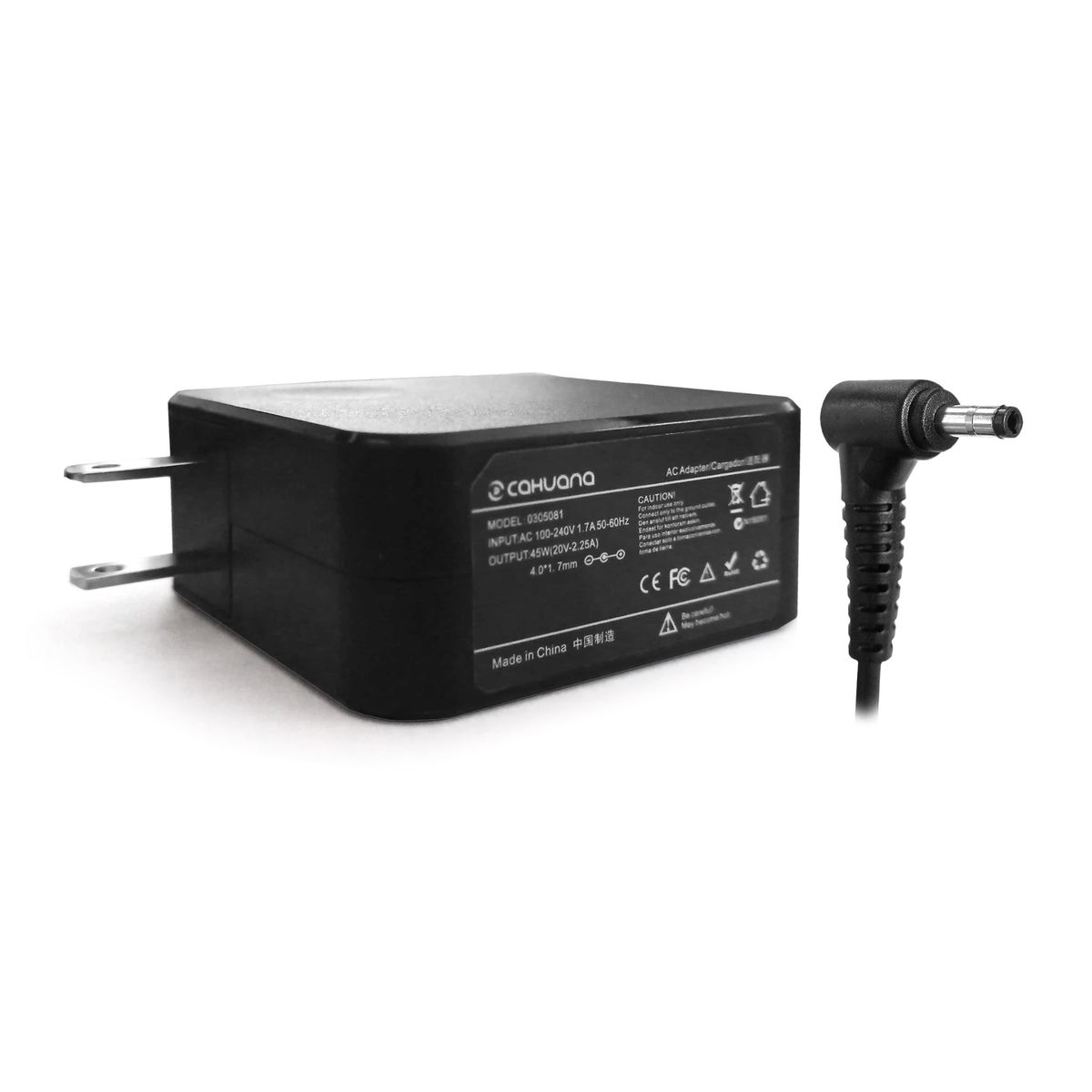 GENERICO - CARGADOR PARA LENOVO 20V 225A 45W 4017
