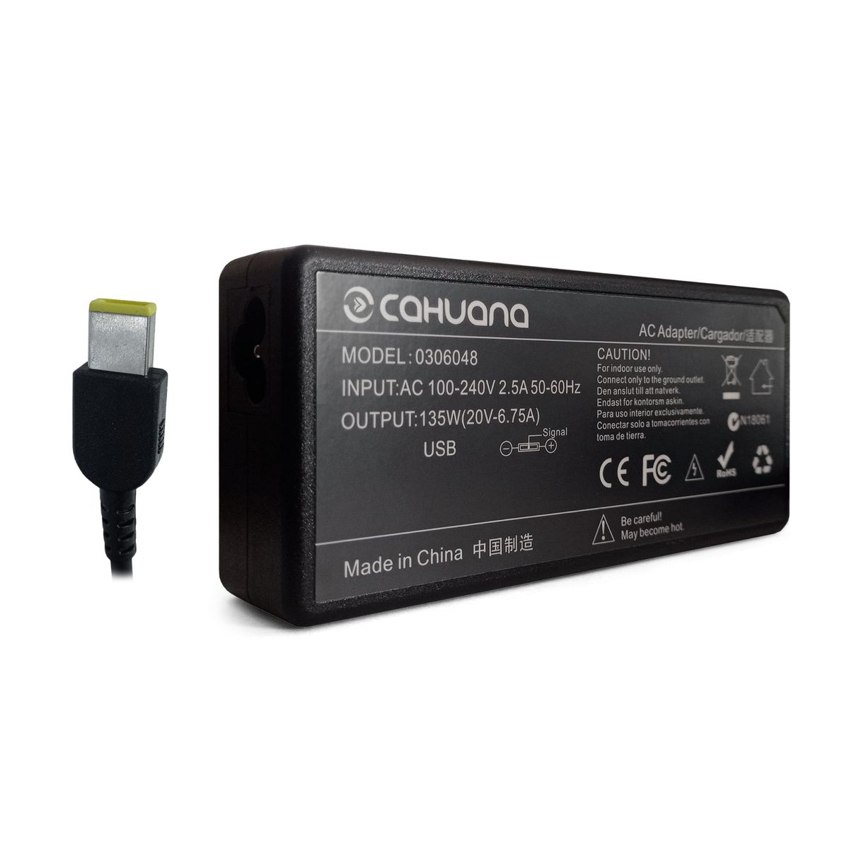 GENERICO - CARGADOR PARA LENOVO 20V 675A 135W