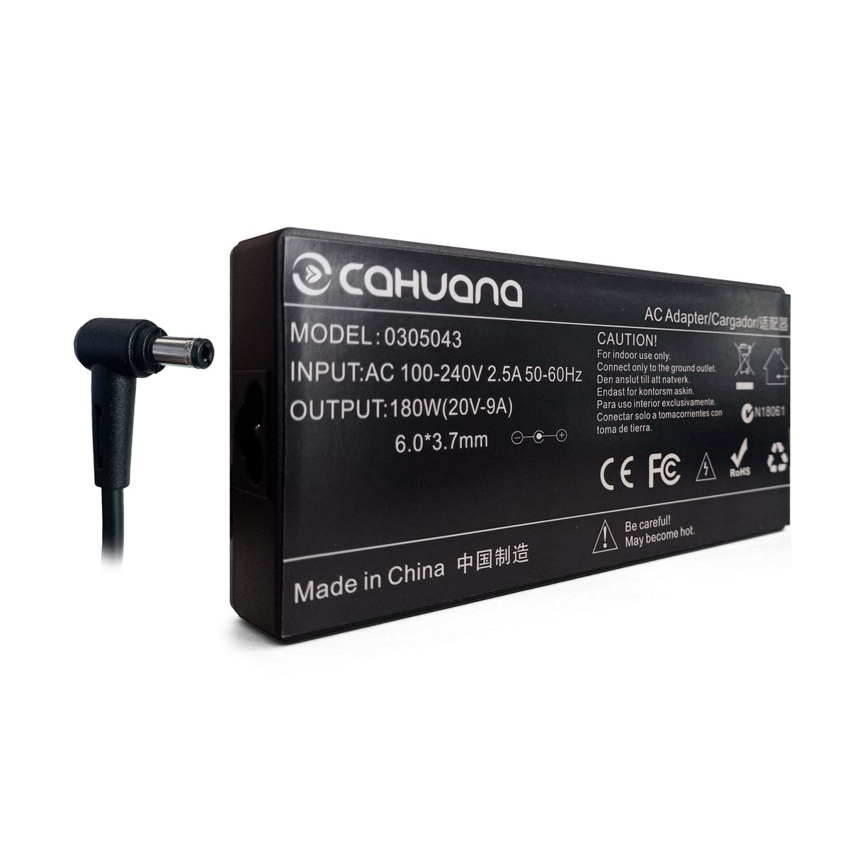 GENERICO - CARGADOR PARA ASUS 20V 90A 180W 6037