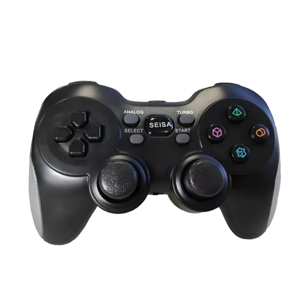 SEISA - Mando para Computadora Joystick Gamepad 6 en 1 Negro