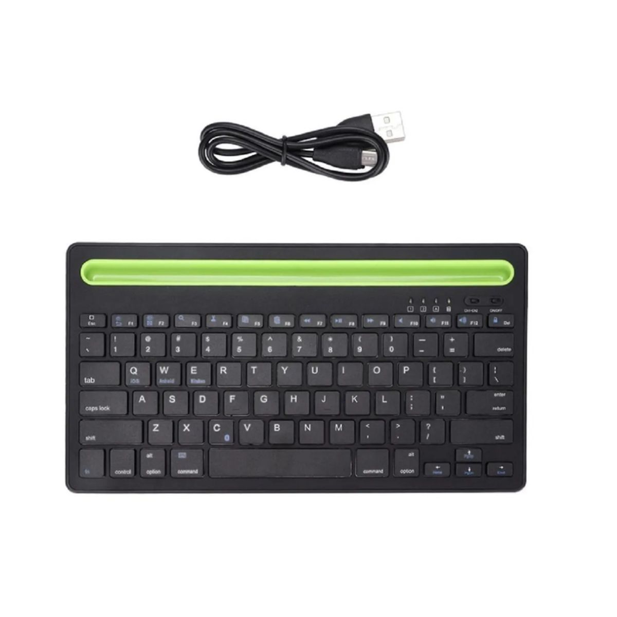 SEISA - Teclado Soporte Recargable Inalambrico Bluetooth iPad Tablet Laptop