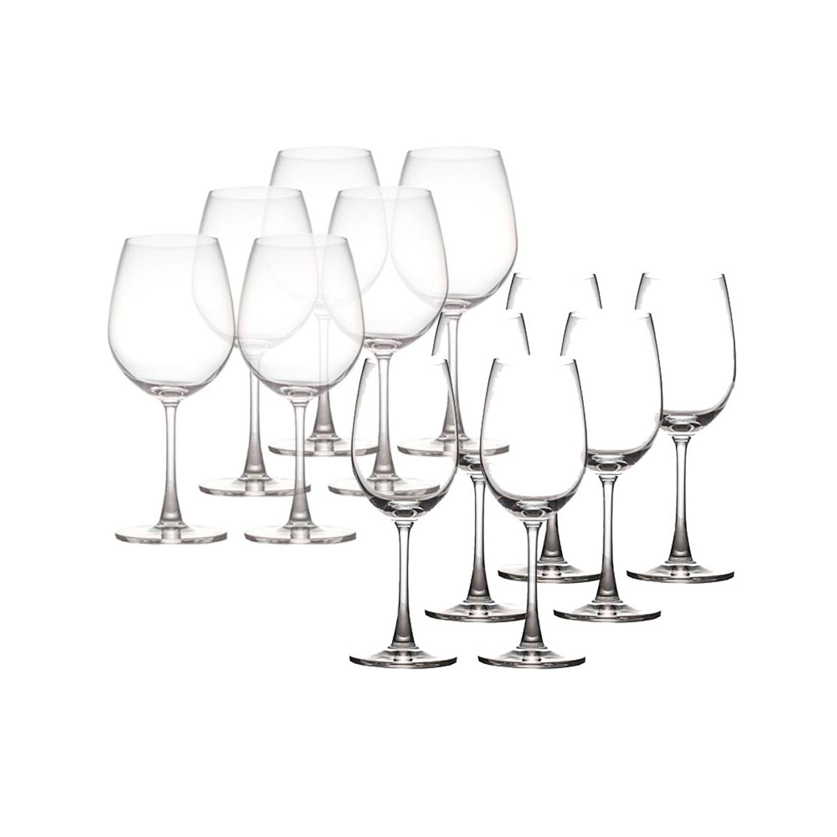 FERRAND - Set Copas Ferrand x 12 Unid Vinium x 6+Sommelier x 6