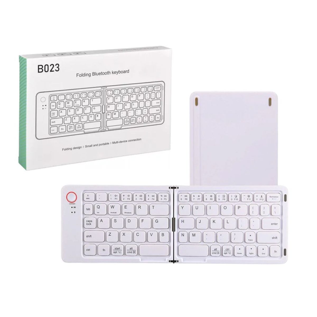 SEISA - Teclado Soporte Recargable Inalambrico Bluetooth iPad Tablet Laptop