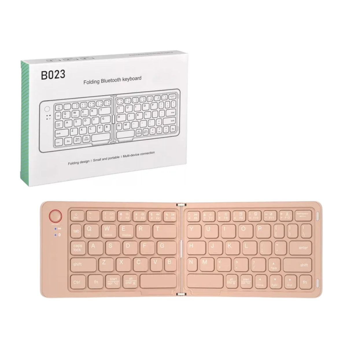 SEISA - Teclado Soporte Recargable Inalambrico Bluetooth iPad Tablet Laptop