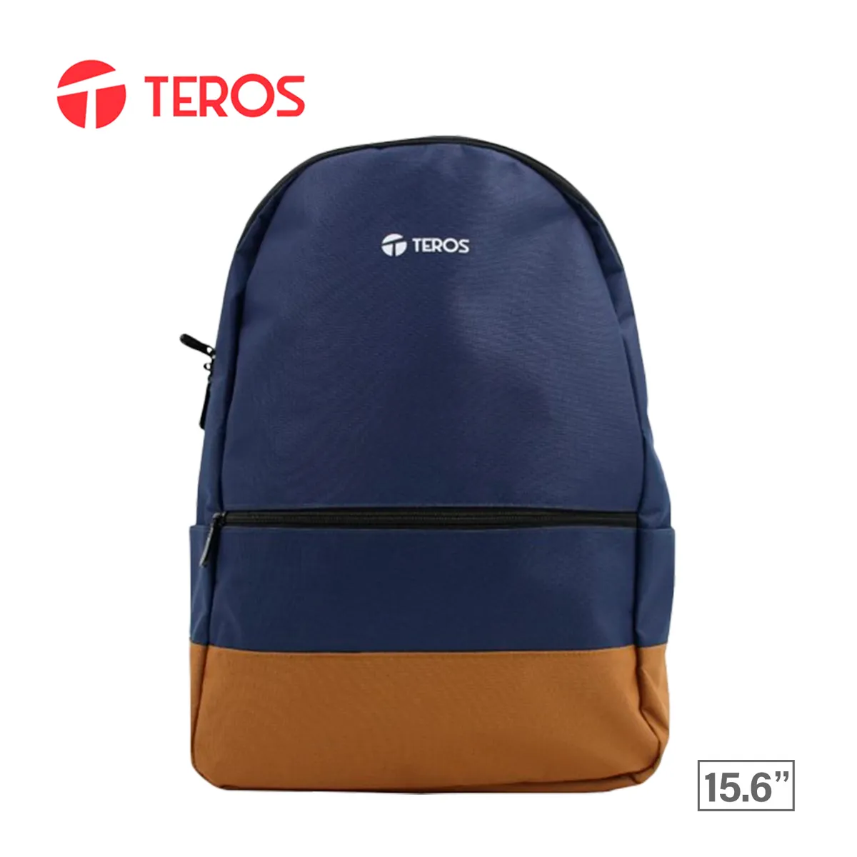TEROS - Mochila Para Laptop 15.6 Te-Acs9019 Poliéster Azul-Marrón