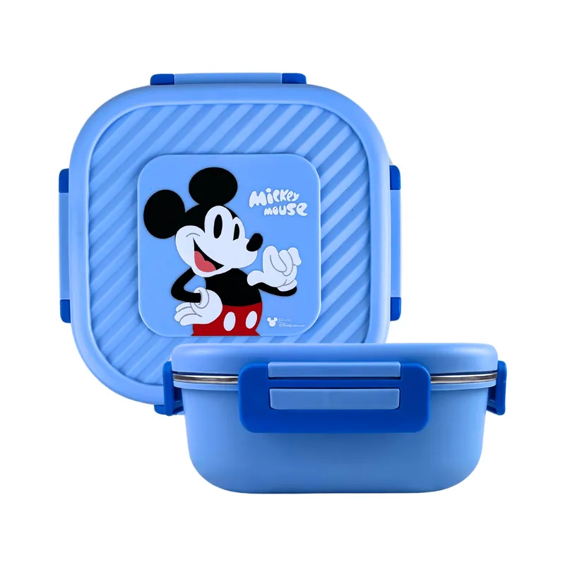DISNEY - Taper Térmico Infantil MICKEY Acero Inoxidable Divisiones