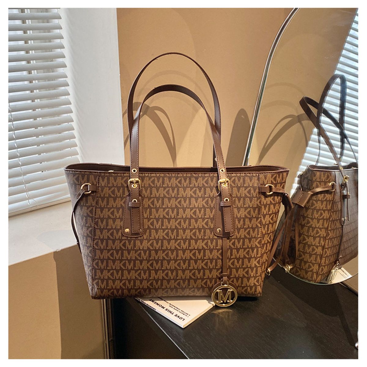 GENERICO - Bolso Para Dama Gran Capacidad Estilo - Marrón