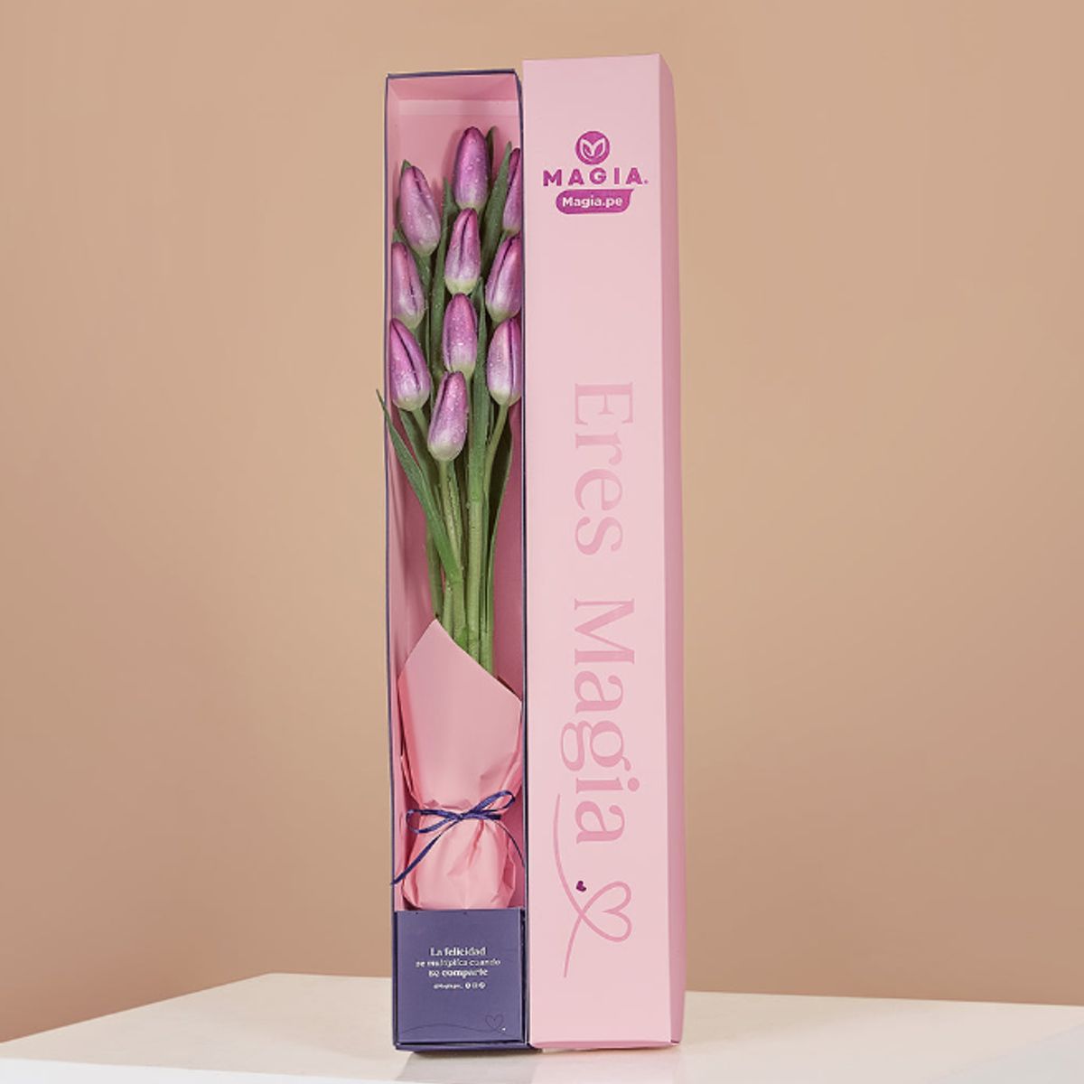 MAGIA PE - Caja de 10 tulipanes