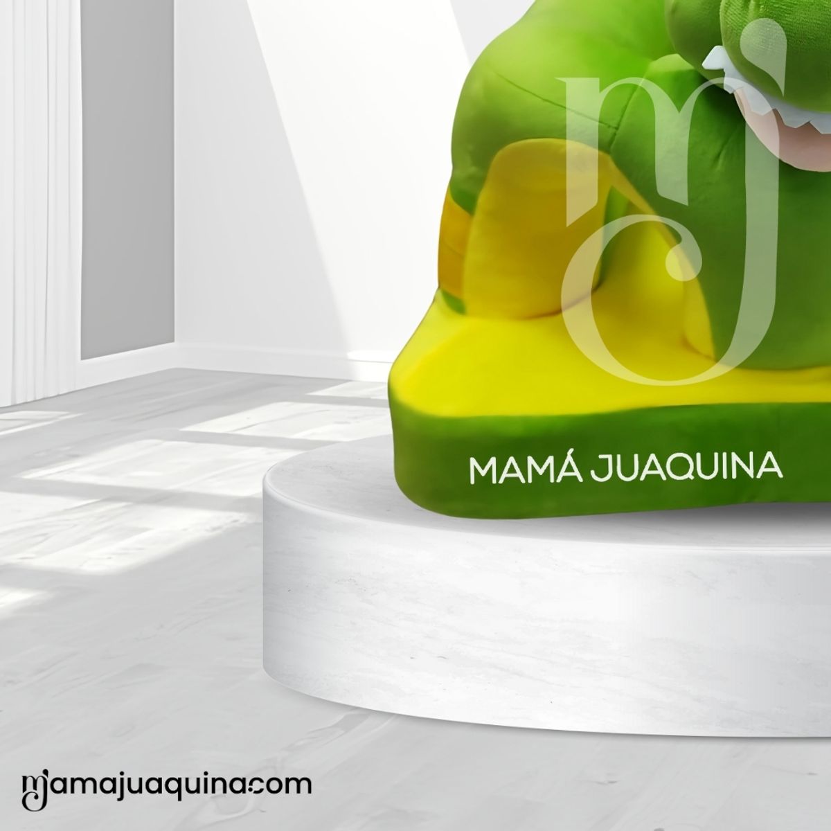 BABY - Asiento de Apoyo para Bebés «DINO» Animal Green