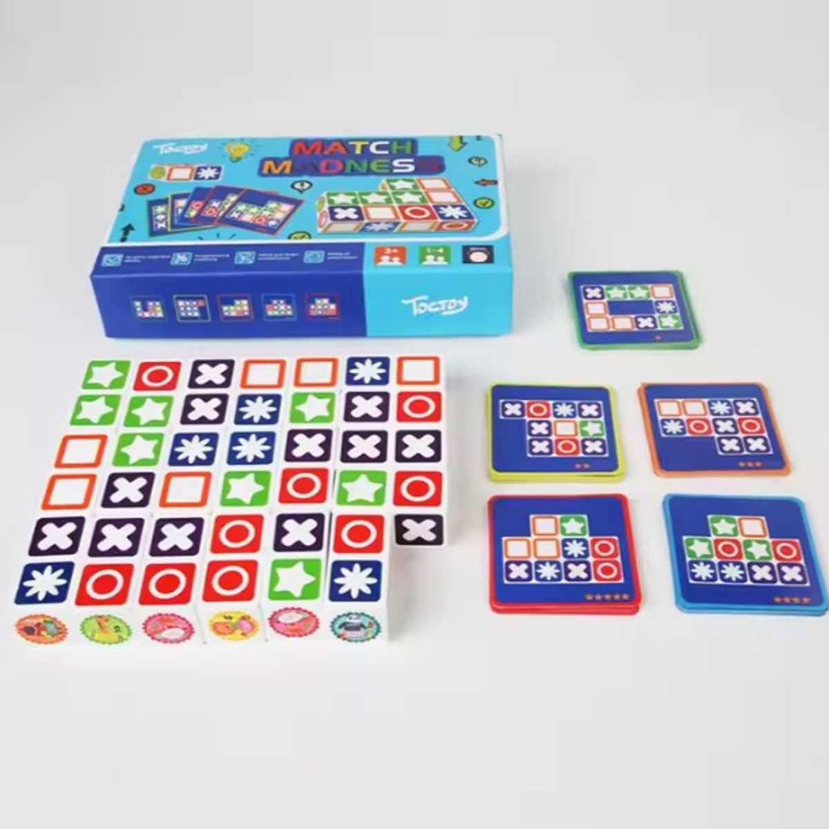 GENERICO - Cubos Didácticos de Rompecabezas y Combinaciones