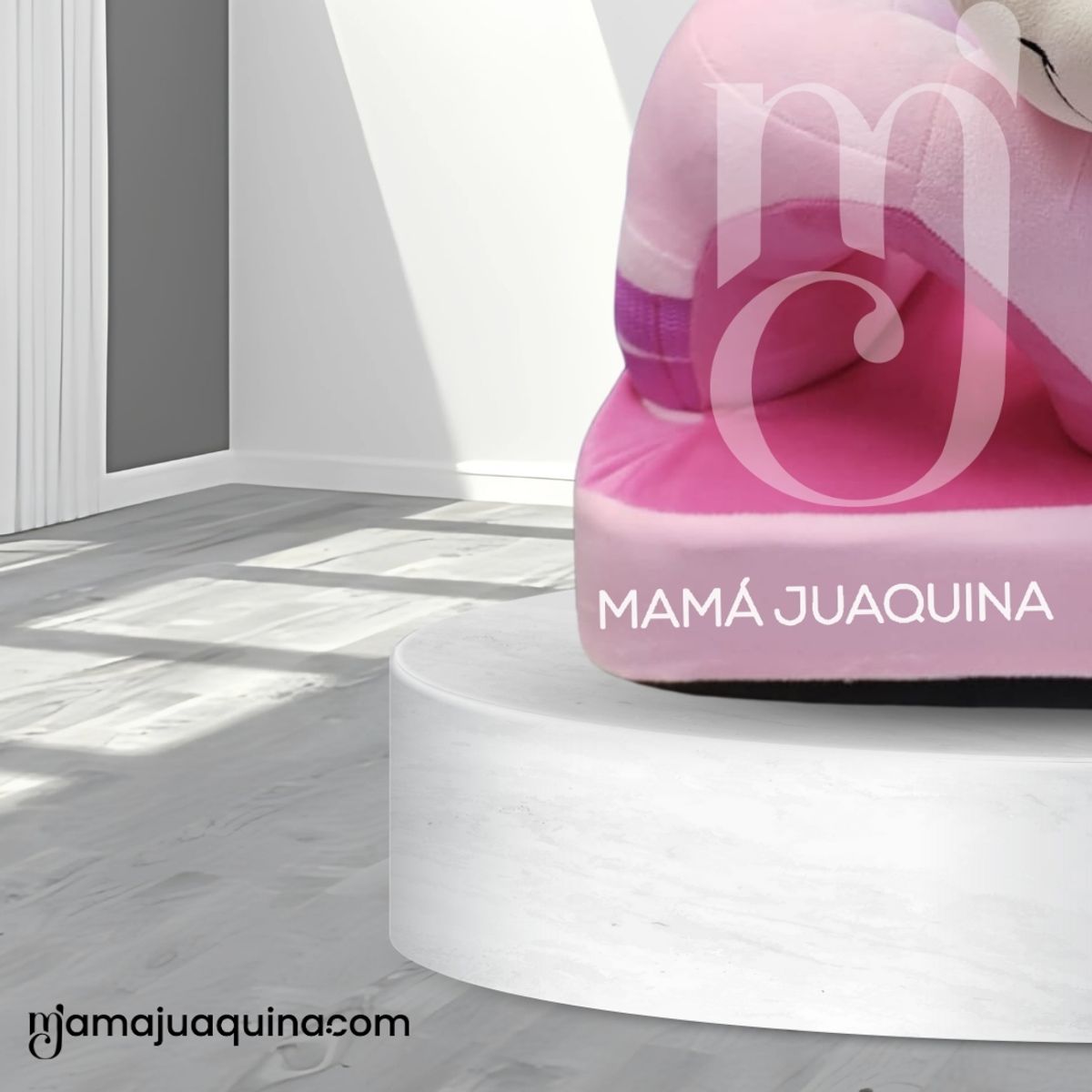 BABY - Asiento de Apoyo para Bebés «MINNIE» Premium Pink