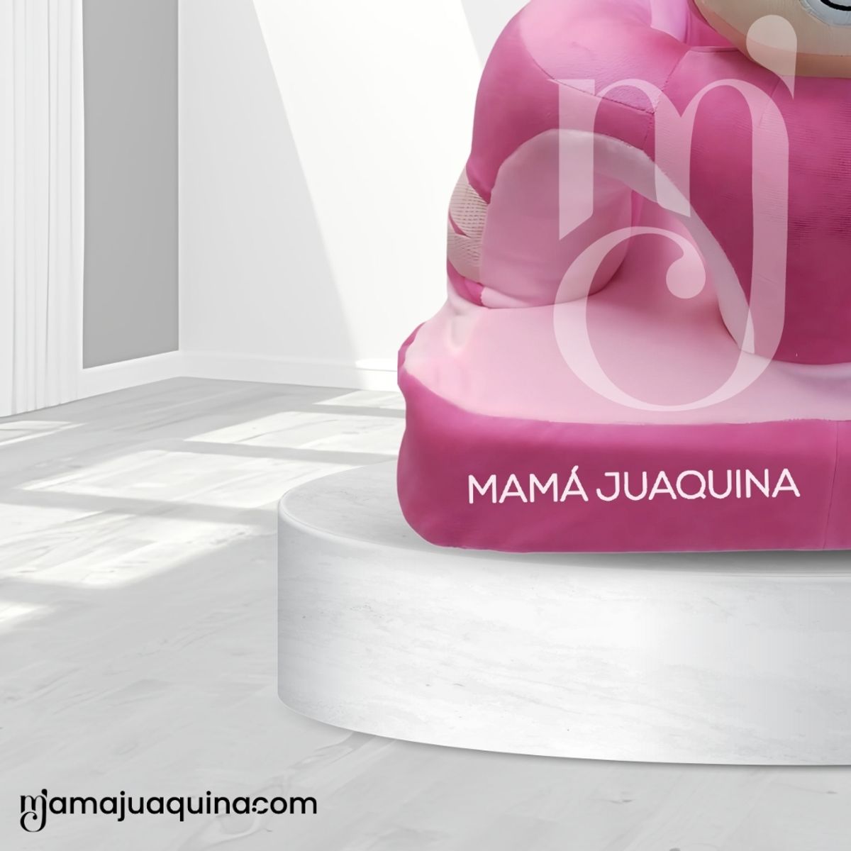 BABY - Asiento de Apoyo para Bebés «PLIN PLIN» Premium Pink