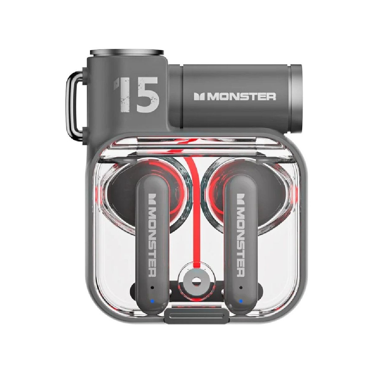 MONSTER - Audífonos Bluetooth Gamer Monster XKT15 Negro