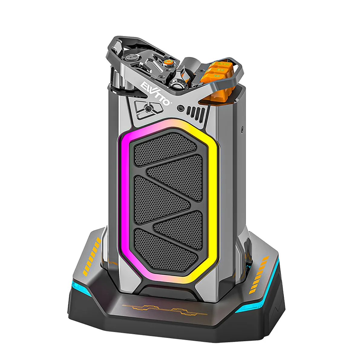 EWTTO - Parlante Gamer EW-P116B Bluetooth  Sonido  Potente  20w RGB