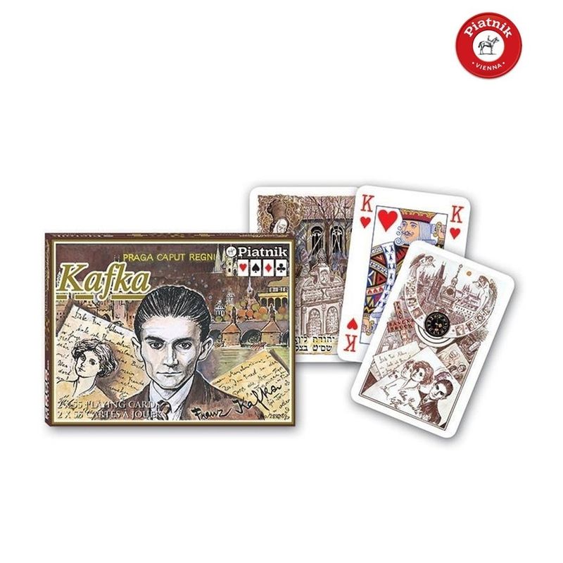 GENERICO - Naipes Coleccionables Dobles Kafka - Piatnik