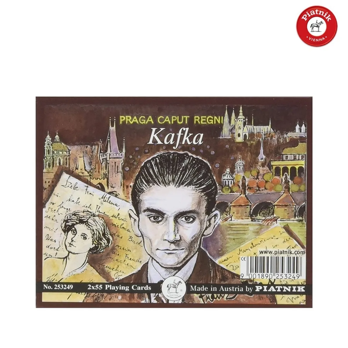 GENERICO - Naipes Coleccionables Dobles Kafka - Piatnik