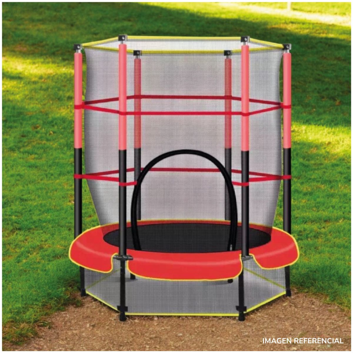 INSPIRA MARKET - Trampolin Cama Saltarina Niños 1.4 x 1.5