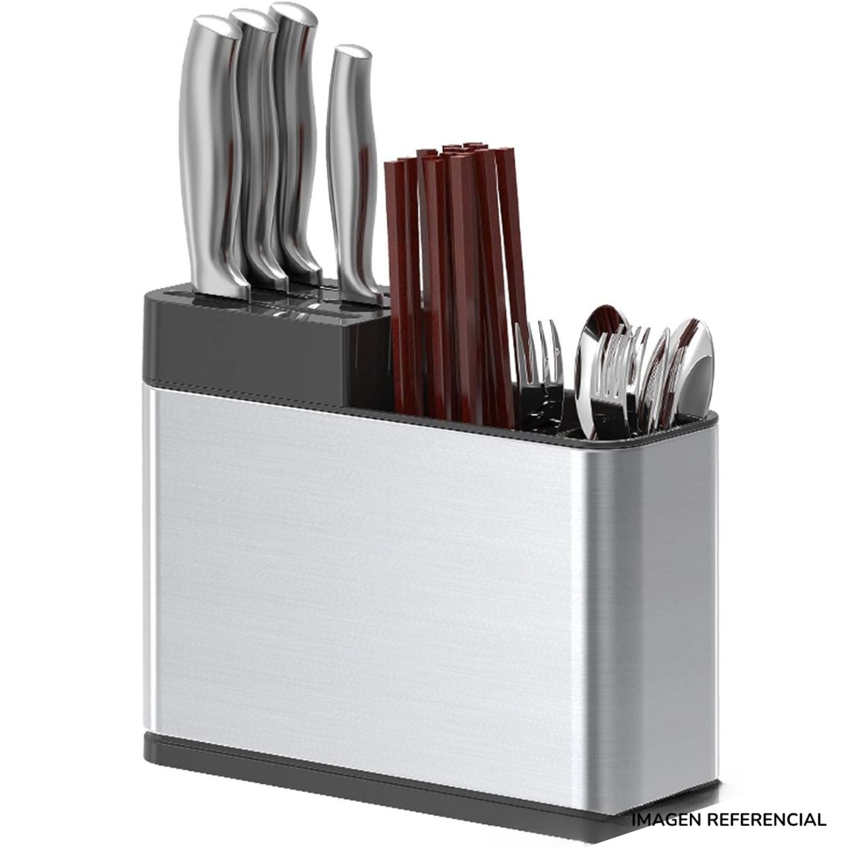 INSPIRA MARKET - Organizador de cubiertos de cocina porta cubiertos