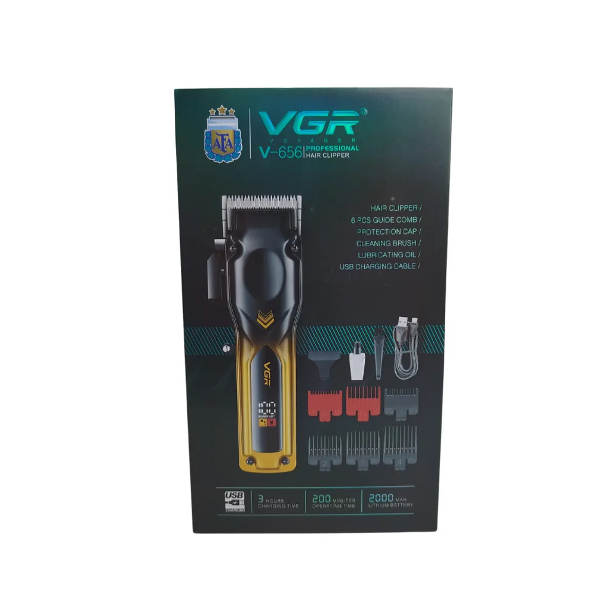 SEISA - Cortadora de Cabello y Barba Portatil Maquina Recortadora Recargable