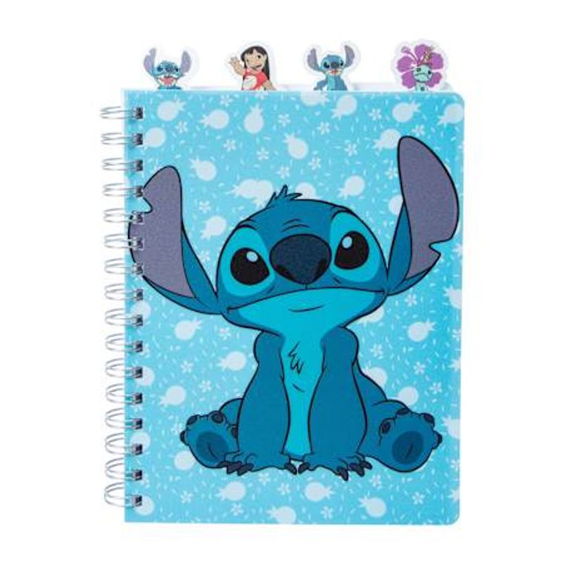 DISNEY - Cuaderno con separadores Stitch