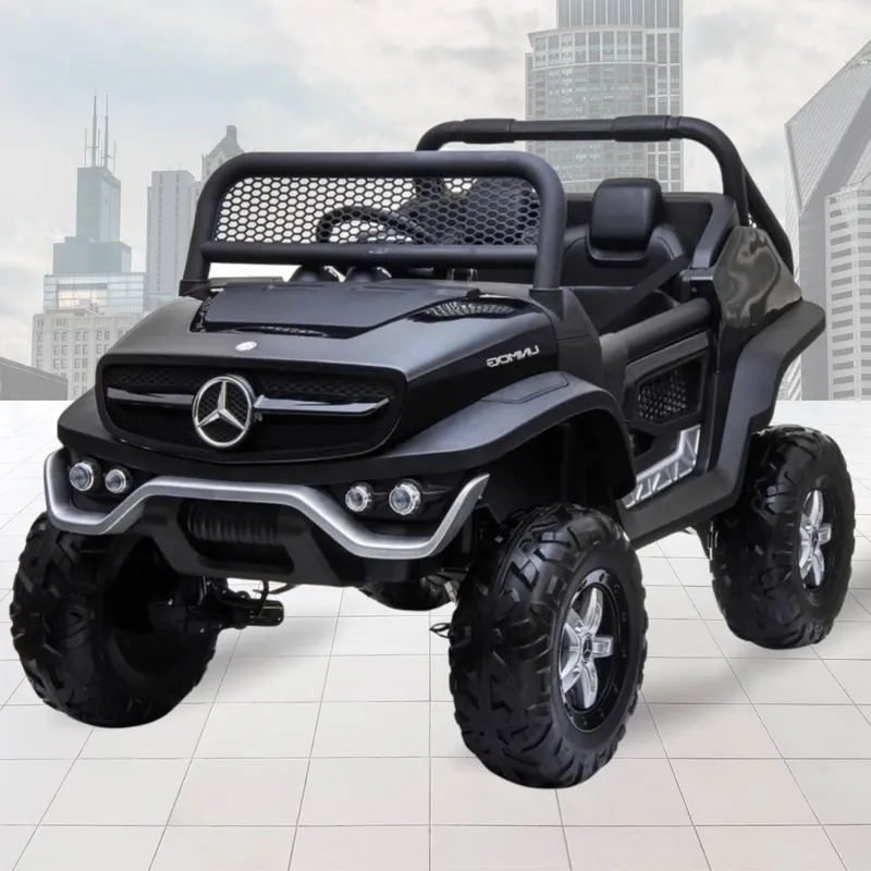 MERCEDES BENZ - Carro a Batería MERCEDEZ  BENZ  UNIMOG 12V