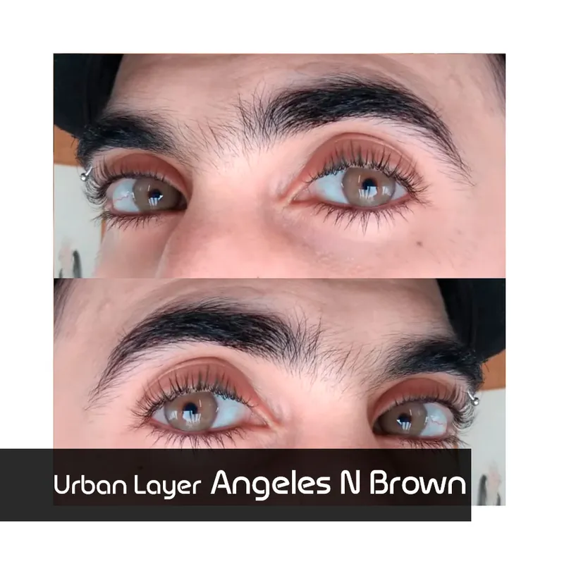 URBAN LAYER - Lentes de Contacto UL Angeles N Brown