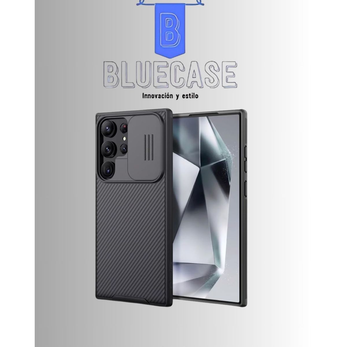 CASE - CASE NILKKIN PRO NEGRO PARA SAMSUNG S22 ULTRA