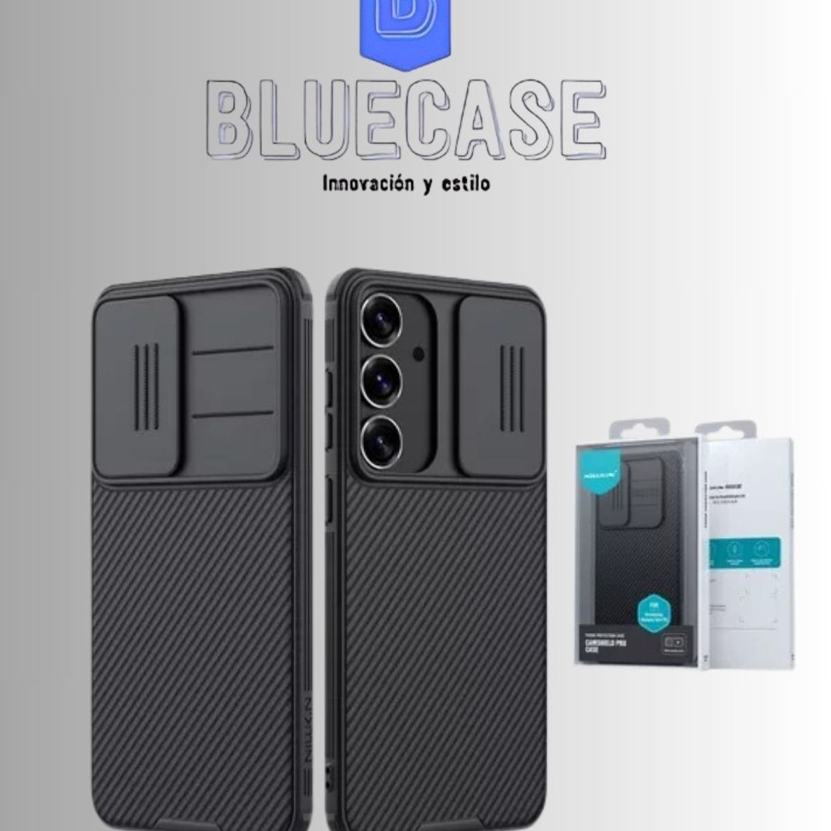 CASE - CASE NILKKIN PRO NEGRO PARA SAMSUNG S24 PLUS