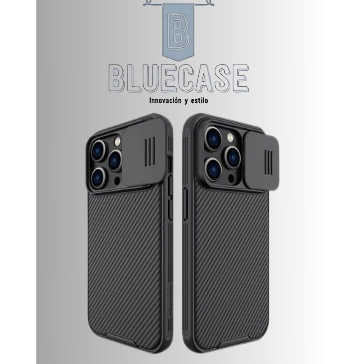 CASE - CASE NILKKIN PRO NEGRO PARA IPHONE 16 PRO MAX