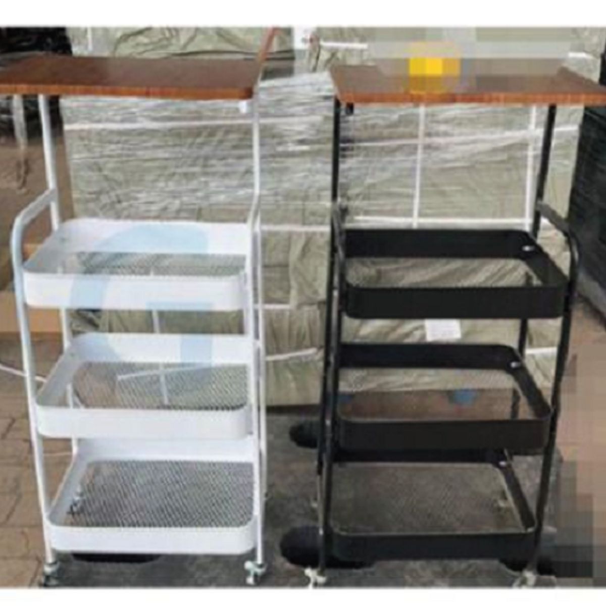 GENERICO - Carrito Organizador 4 niveles Blanco