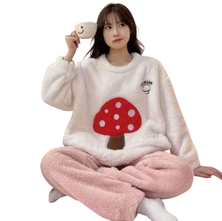 &quot;Pijama Felpa Conjunto Mujer Invierno&quot;