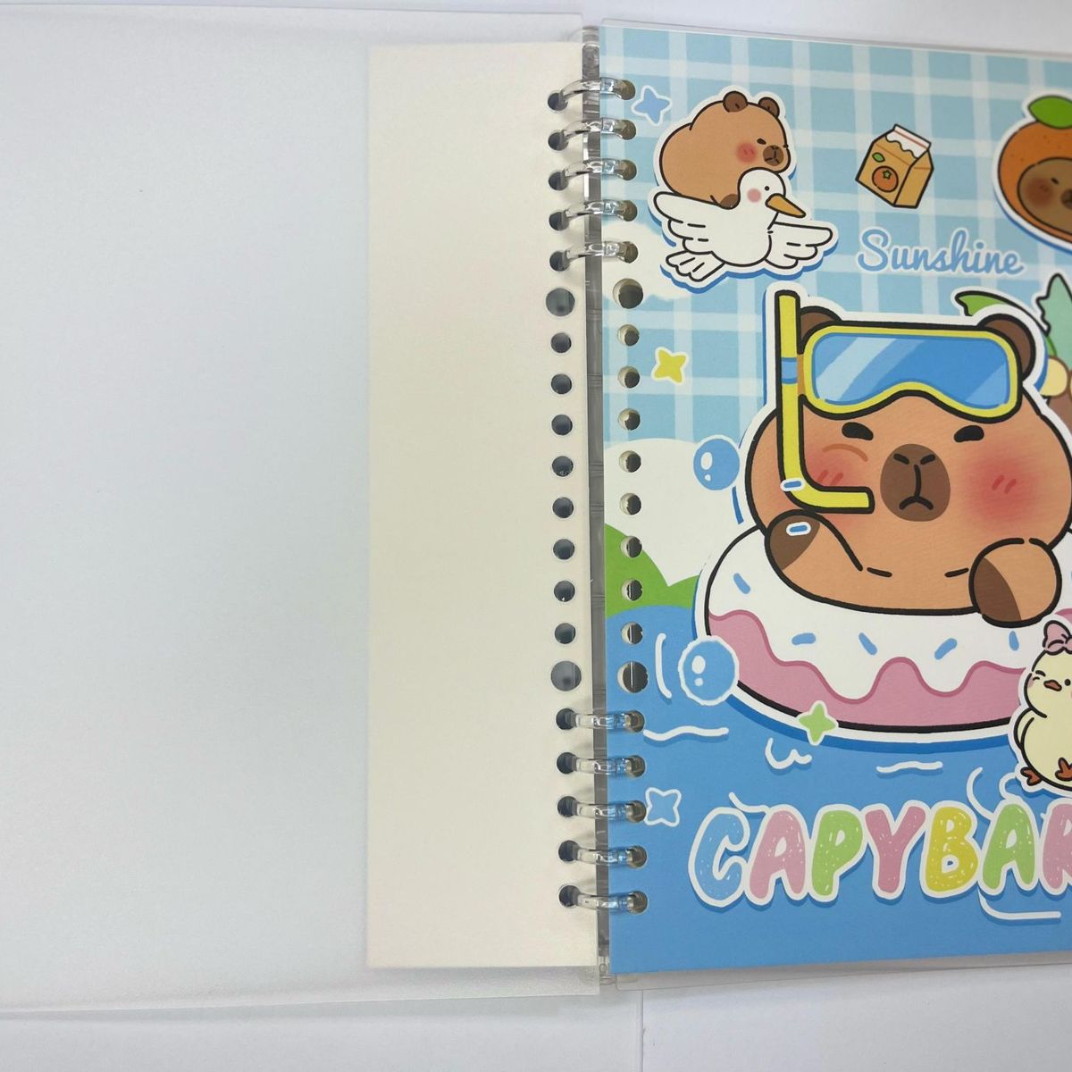 GENERICO - Cuaderno Infinito Capibara A5 Cuadriculado