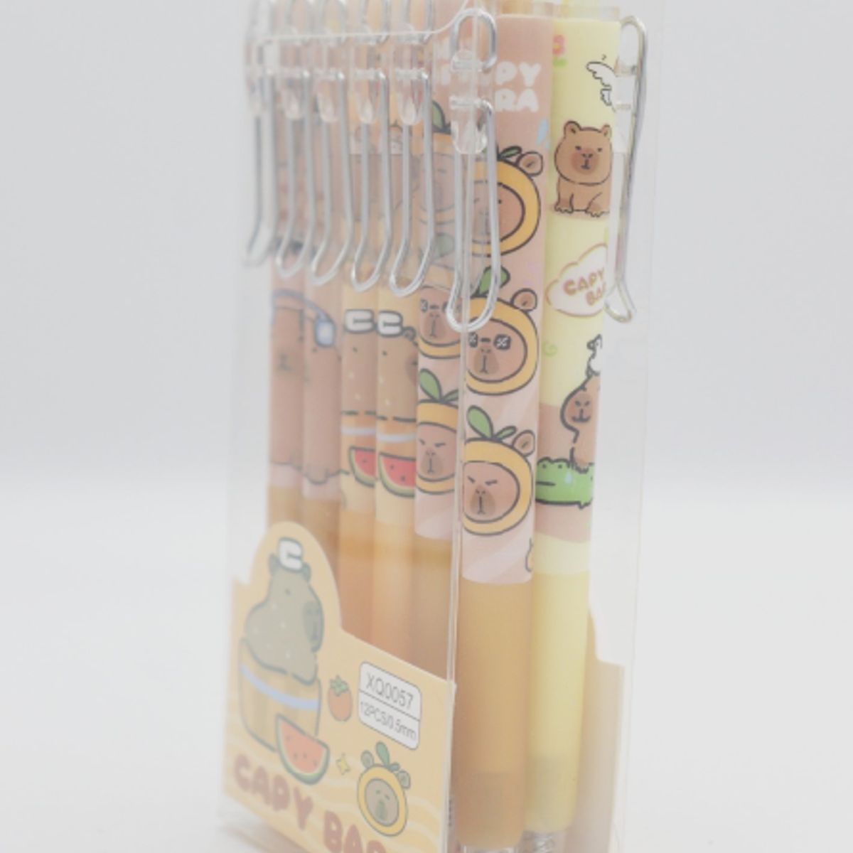 GENERICO - Lapicero Retráctil Capibara - Set 12 Unidades