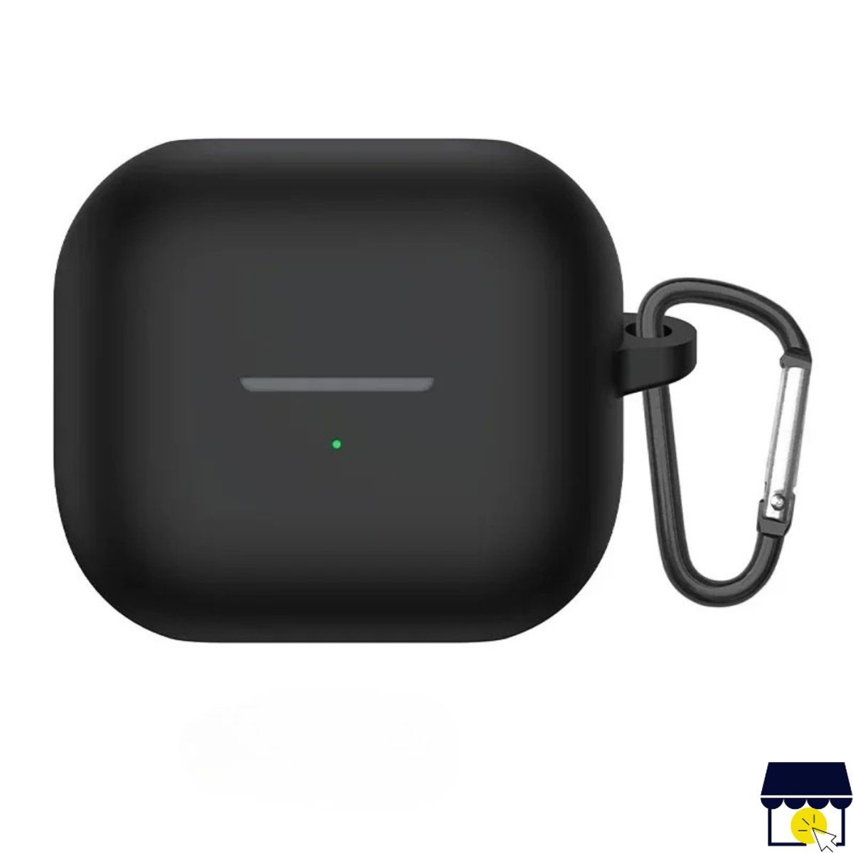 GENERICO - Case funda de silicona para Galaxy Buds 3 FE / 3 / 3 Pro - Negro