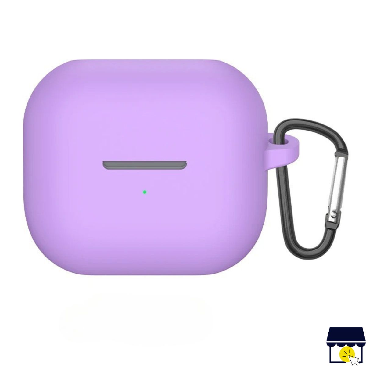 GENERICO - Case funda de silicona para Galaxy Buds 3 FE / 3 / 3 Pro - Lila