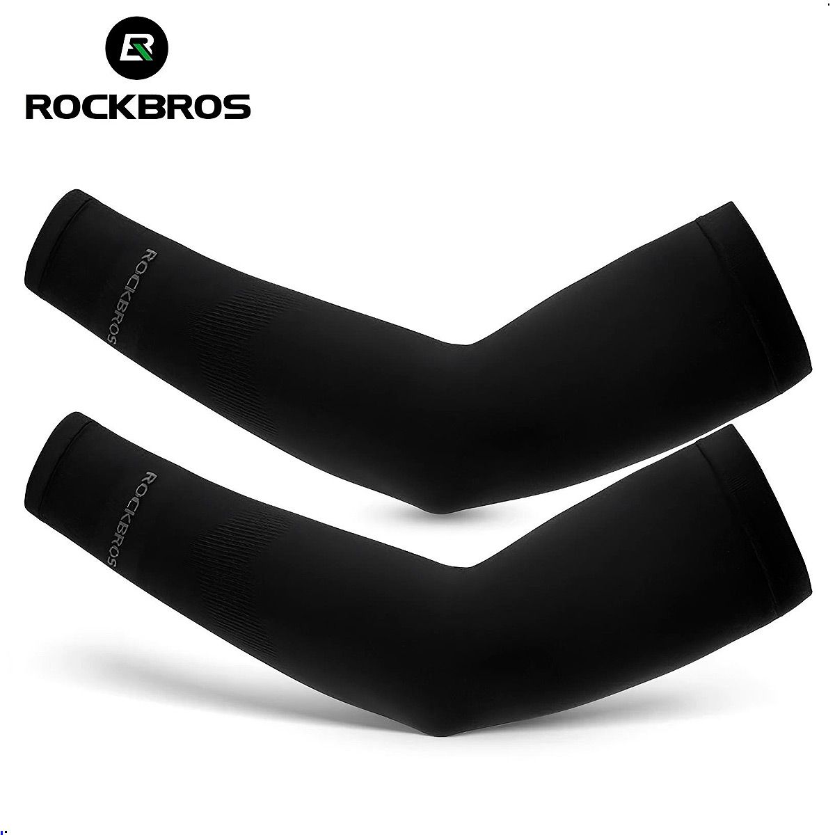 ROCKBROS - Mangas Negra Rockbros Con Protección Uv Xt9002 Deportiva