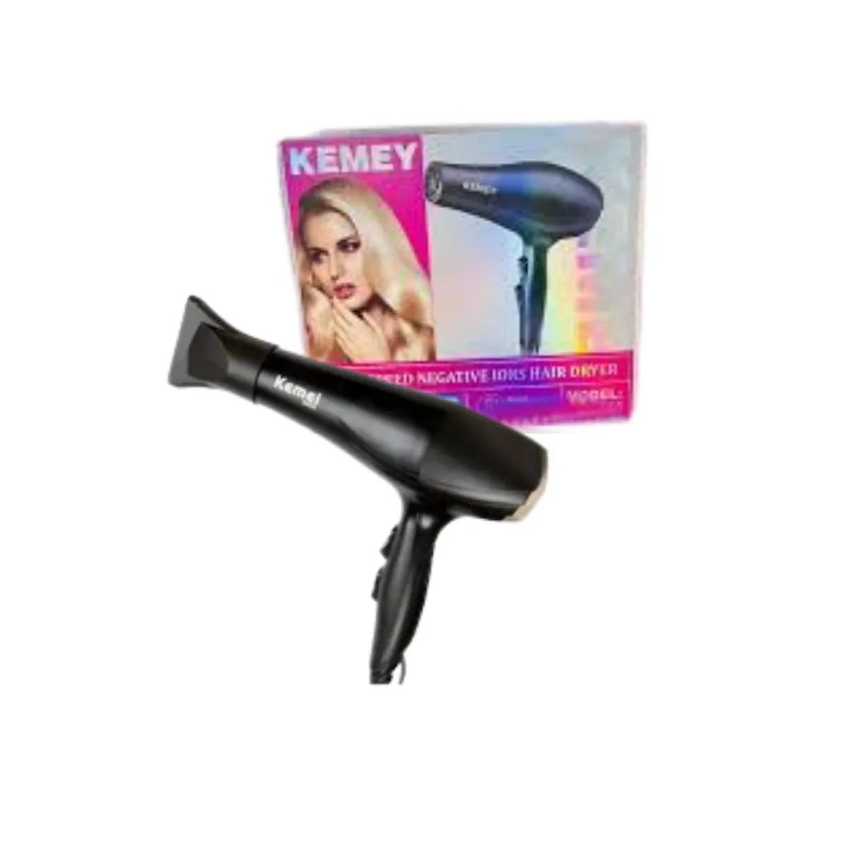 GENERICO - KEMEY Secadora De Cabello