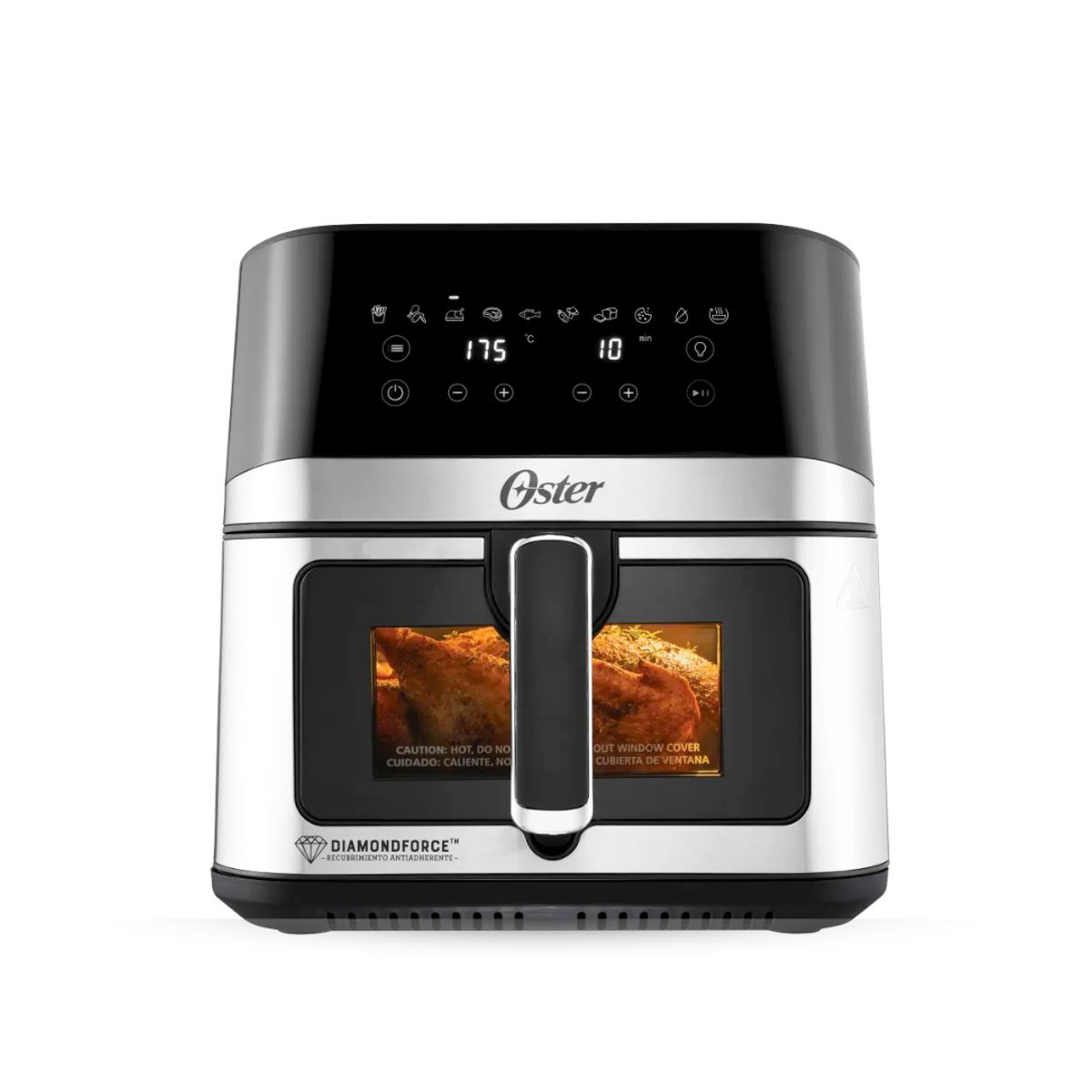 OSTER - Freidora de Aire de 7.5 Litros OSTER CKSTAF75WDSSDF