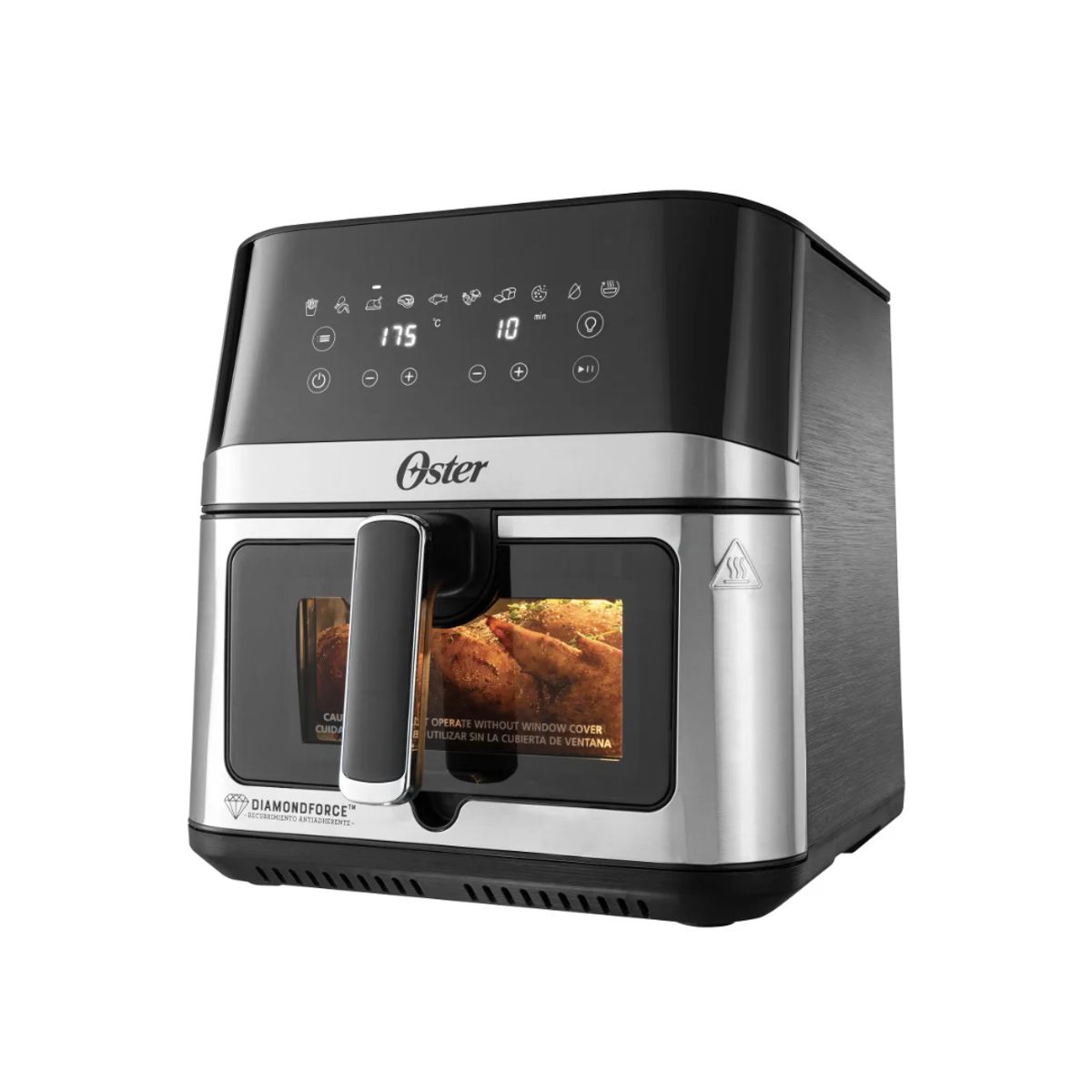 OSTER - Freidora de Aire de 7.5 Litros OSTER CKSTAF75WDSSDF