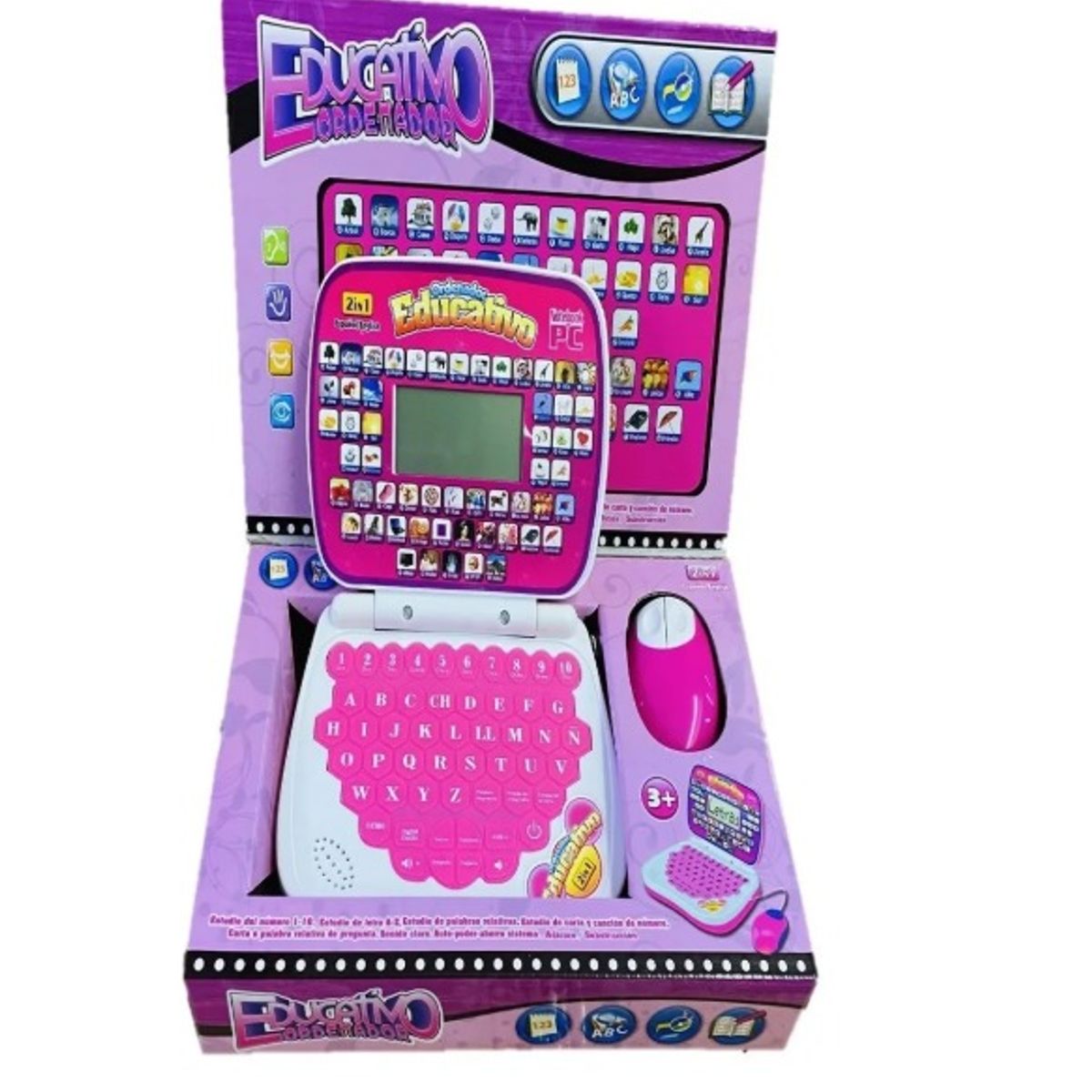 GENERICO - Mini Laptop Interactiva Educativa Español e Ingles